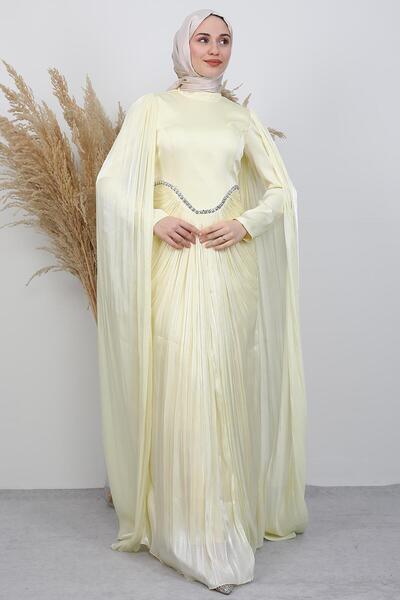 GİYZAMİLA Armin Yoryo Evening Dress Yellow