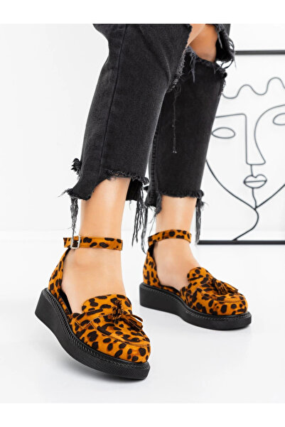 mei Women's Casual Shoes 3AH61 Leopard