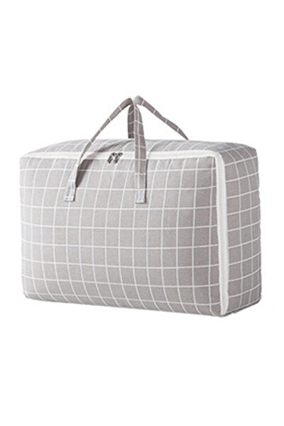 HALAMODO Grey Damp-Proof Bag for Clothes Organizing 4.50x26x0.236cm