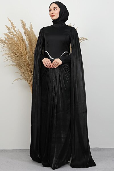 GİYZAMİLA Armin Yoryo Evening Dress Black