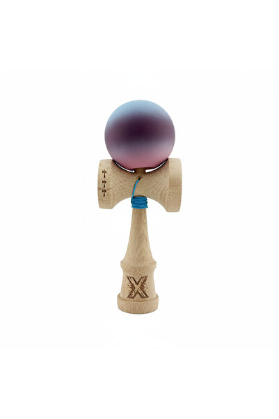 Berbis Kendama X Originala, Albastru / Mov / Roz, Profesionala, Cupe Mari, Ru...