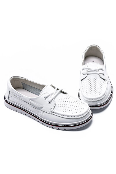 gallop Women's Casual Shoes Made of Genuine Leather K98104 White
