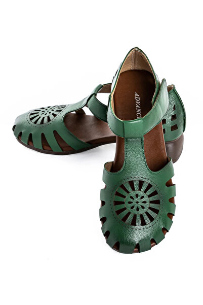 advancer Γυναικεία Casual Παπούτσια από Γνήσιο Δέρμα 631 Πράσινο