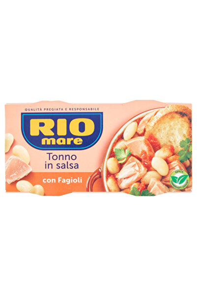 RIO MARE Tonno în salsa cu fasole 2x160g