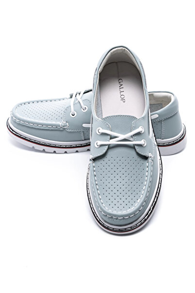 gallop Γυναικεία Casual Παπούτσια από Γνήσιο Δέρμα K98104 Ανοιχτό Μπλε