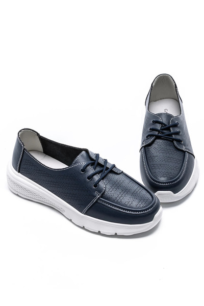 gallop Women's Casual Shoes Made of Genuine Leather K98820 Dark Blue