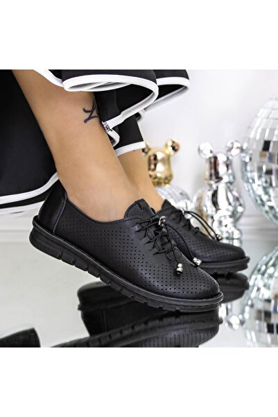 ALOGO Pantofi Casual Dama M2-1 Negru