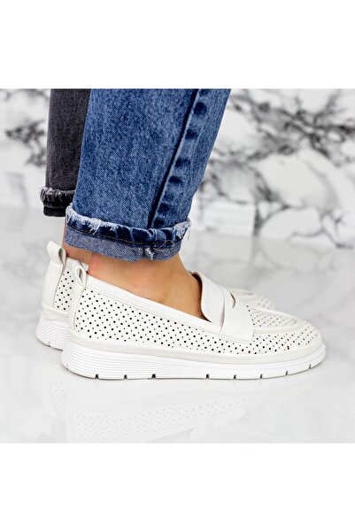 mei Women's Casual Shoes 2KM2 White