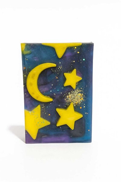 SOO SOAP Galaxy Soap Sliced Handmade Gift Decorative Soap Sliced