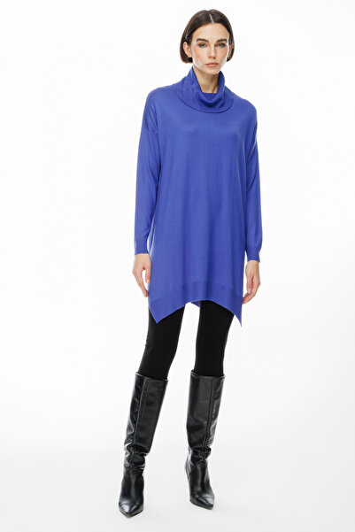 ON Γυναικείο μίντι τουνίκ oversized με ψηλό λαιμό - Casual chic