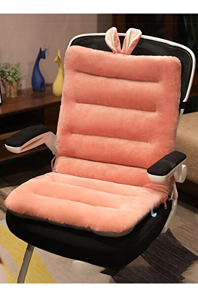 Generic Integrated reclining chair seat cushion and back cushion, for office chairs, sofas, and cars