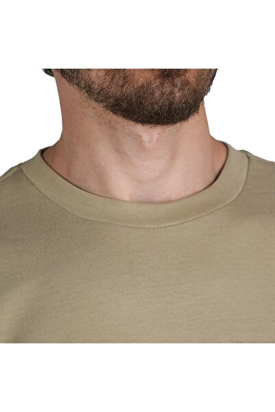 Giordano Men's Cotton Signature Print Slim Fit Tee