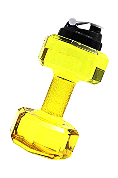 HALAMODO Water Bottle with Dumbbell Design