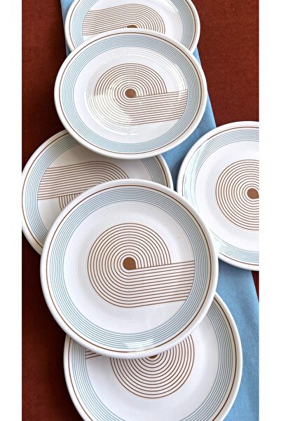 ers erbaşlar JAUNE 6 PARÇA LÜX PASTA TABAĞI SETİ