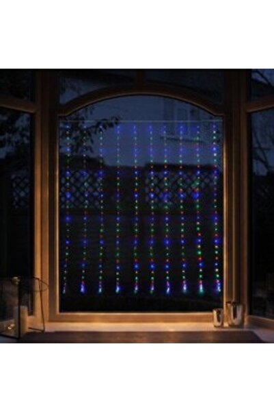 HOFF Christmas curtain lights, Hoff, 300 microLED, warm light, 3 x 3 m, IP44, indoor/outdoor