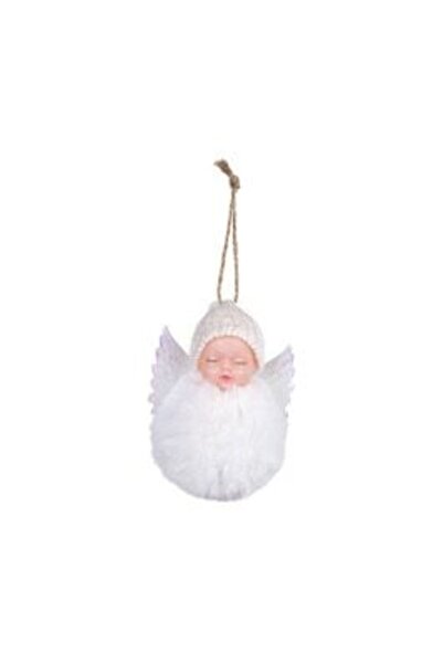 SHOPIENS Christmas decoration, cone-shaped, gold, plastic, 11 cm, D261174