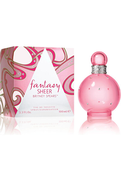Britney Spears Britney Spears Fantasy Sheer Eau de Toilette Spray for Women, 3.3 fl oz