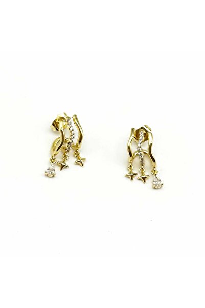 Twenty Eight Three Star Swinging Earrings