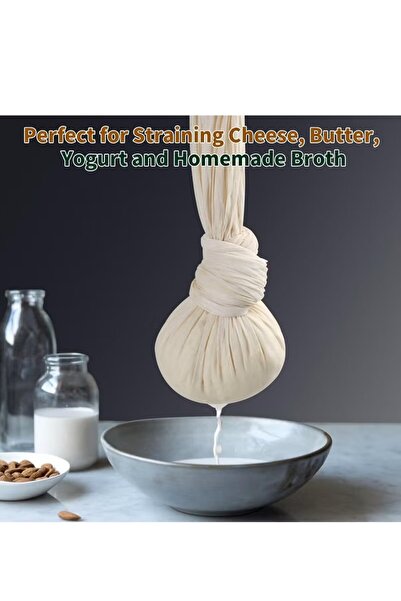 Generic 1Pc Grade 90 Cheesecloth - 100% Reusable Muslin (50*50cm) for Cooking/Straining/Cheese Making