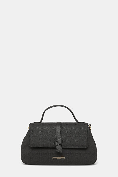 Vakko BLACK MONOGRAM BAG