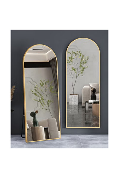 KEKE Full Length Standing Dressing Mirror 60X165 Gold Color