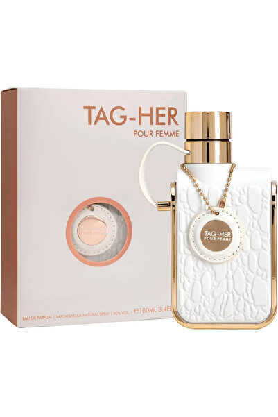 Armaf A women's perfume, Taj Her Eau de Parfum spray by Armaf, clear bottle, 100ml