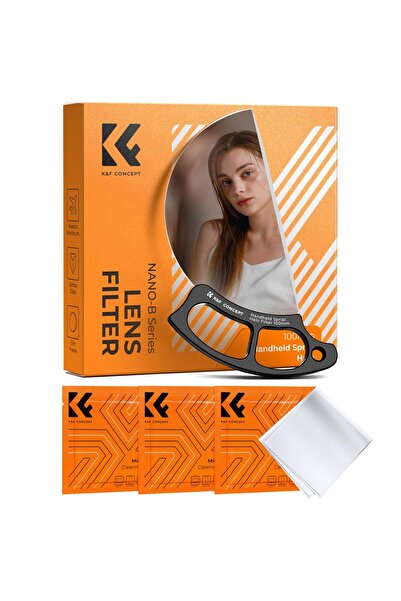 K&F CONCEPT 100mm Portatif Spiral Prism Special Effect Filtre