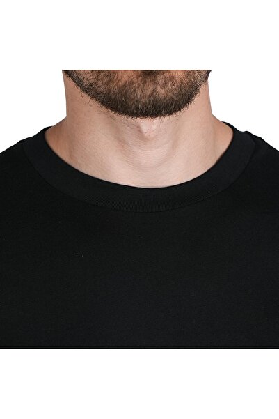 Giordano Men's Cotton Signature Print Slim Fit Tee