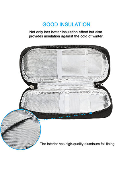 DMYRDH Insulin Cooler Travel Case Diabetic Cooler Bag Insulin Cooling Bag for Insulin Pen Insulin Medicine