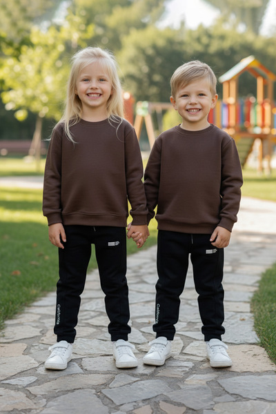 Fulla Moda California Summer Printed Unisex Kids Jogger Sweatpants