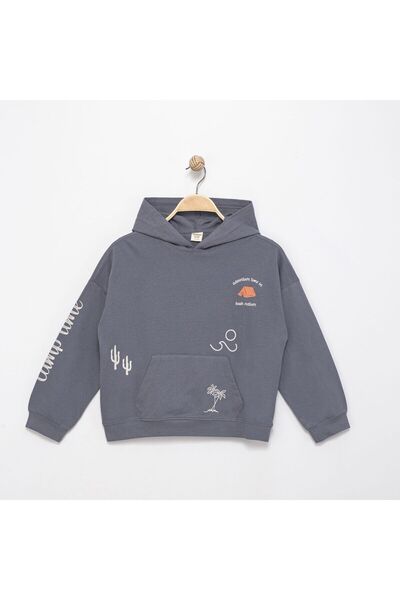 Divonette Camp Time Printed Children's Sweatshirt