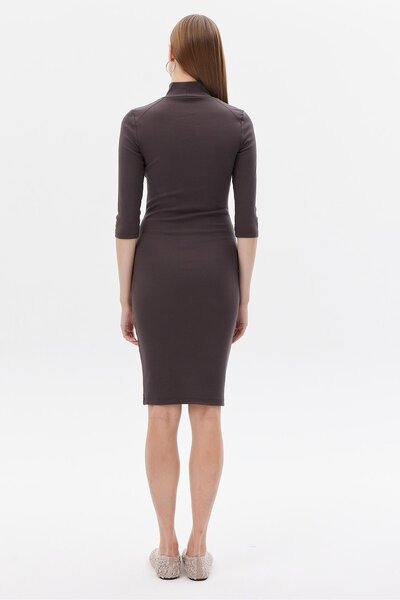 PAULMARK Women's Shoulder Detailed Dress