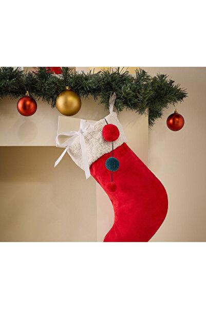 Tchibo Christmas Stocking, Velvet