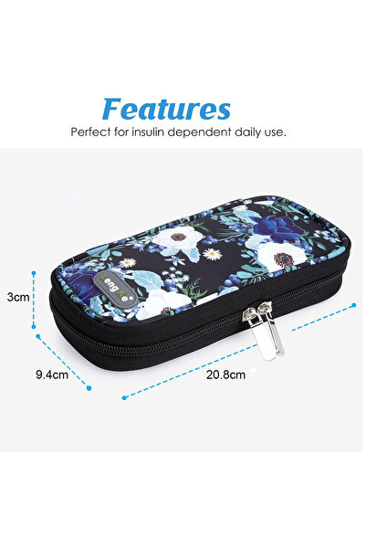 DMYRDH Insulin Cooler Travel Case Diabetic Cooler Bag Insulin Cooling Bag for Insulin Pen Insulin Medicine