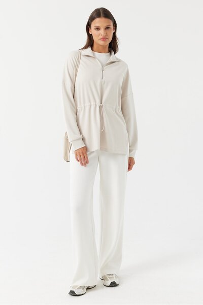 PAULMARK Φούτερ με φερμουάρ ψηλός λαιμός