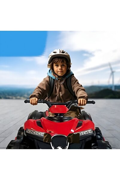 My modern game Electric four-wheel ride-on scooter for kids - 6V rechargeable battery, LED lights, music - Ride-on bike