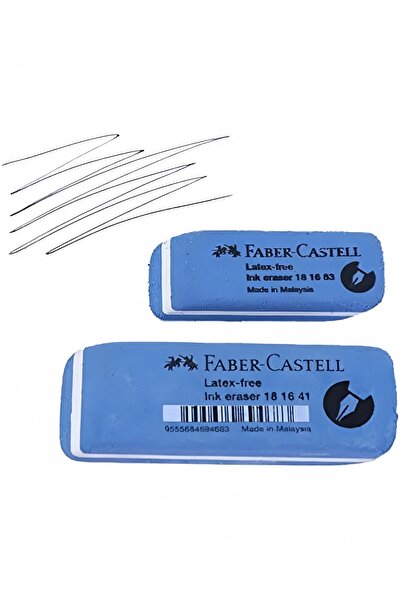 Genaric ممحاة رملية مزدوجة الجوانب، عبوة من قطعتين، مزيل فعال لعلامات القلم ا...