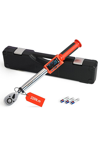 Hairich Digital torque wrench 1/2" 11220N m with LED and memory