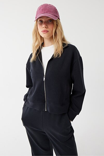 PAULMARK Γυναικείο μπλουζάκι με φερμουάρ