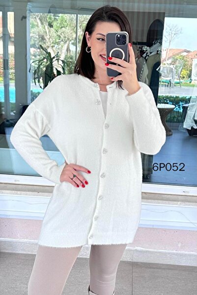 İnce Topuk Prive Series Long Knitwear Cardigan 6P052