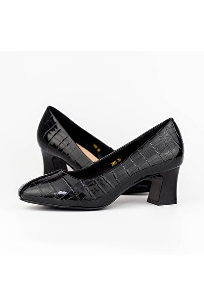 FORMAZIONE Παπούτσια με χοντρό τακούνι 7395 Μαύρα