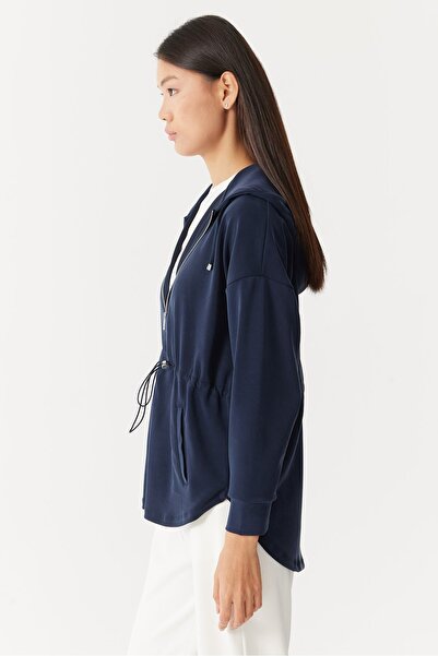 PAULMARK Γυναικείο μπλουζάκι με κουκούλα