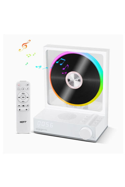 HOTT C229 Desktop Portable CD Player with Bluetooth