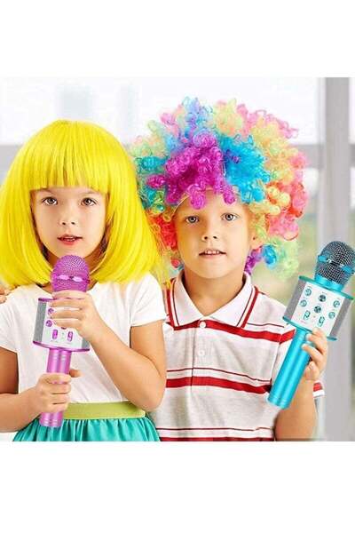 Beauenty Karaoke Microphone Toy for Kids, Purple - Gift for Ages 3-16