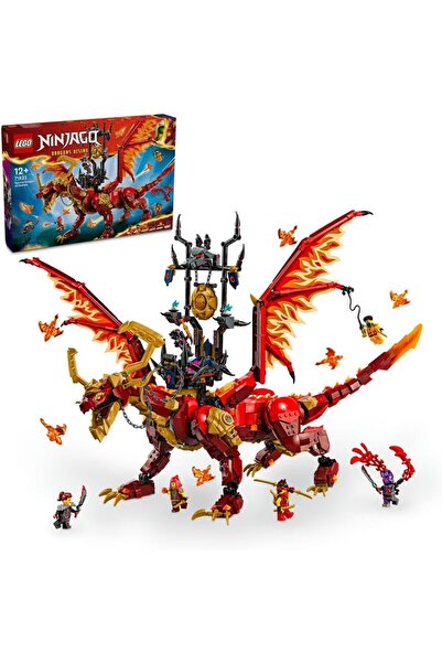 LEGO NINJAGO Source Dragon of Motion (71822) – Dragon Rising playset, 6 minifigures, ages 12+