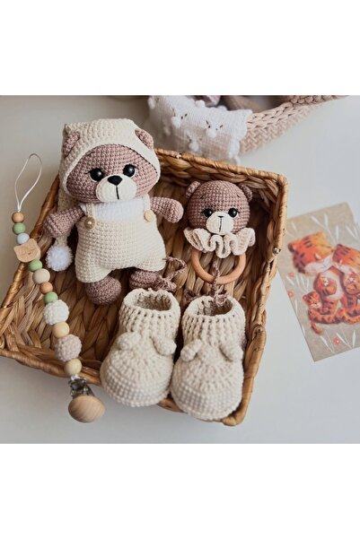esmanın diyarı Amigurumi ayıcık gaylo 4lü set