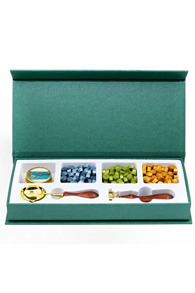 ARTIZAAR Kit de turnare a sigiliilor de ceară ediție Crăciun – Set cadou, Șta...