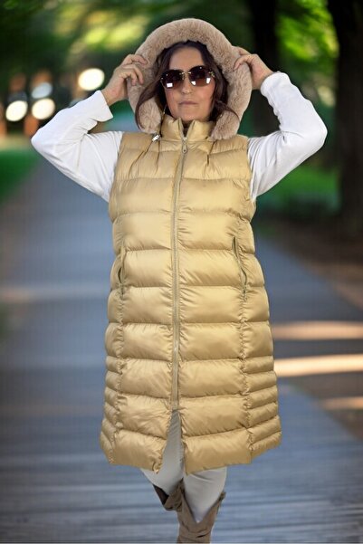 yagmurberen Removable Ka Hooded Ra Boy Kapitone Inflatable Vest