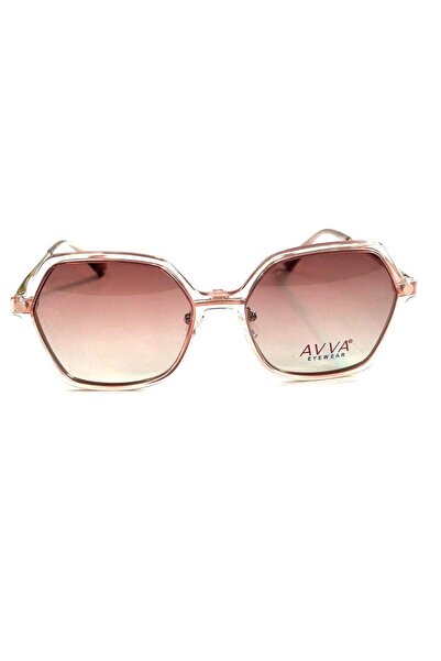 Avva 5603 C4 Polarized Clip-On Women's Sunglasses