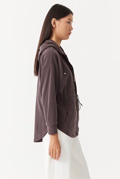 PAULMARK Γυναικείο μπλουζάκι με κουκούλα